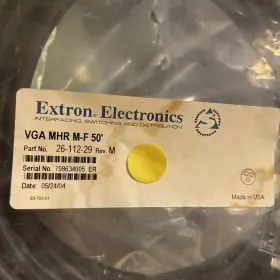 26-112-29 Extron Vga 50 Foot Cable Electronic Electronics Part Number 26 1 12 29 Reference M