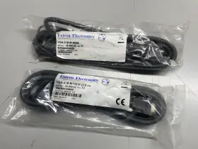26-490-02 Extron Male-to-male 6ft Vga And Audio High Performance Cables Qty. 2