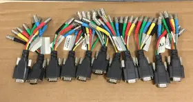 26-531-01 Extron X8 Sym Bncf 6 Inch 15cm 15pin Hd Male To Bnc Female Mini High Rev E