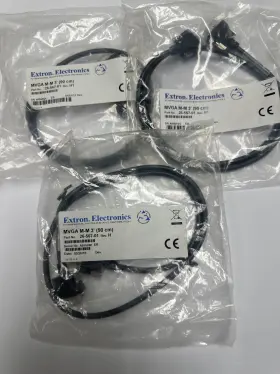 26-567-01 Extron Genuine Vga Male To Cable Lot Of 3