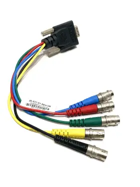 26-531-01 Extron 545382629288 Rev H8 Video Av Cable Vga Db15 Male To 5 X Bnc Female