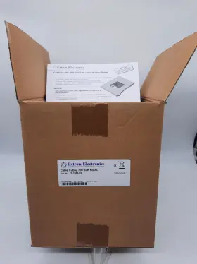 70-1046-02 Extron Cable Cubby 700 Black / No Ac Module Included