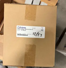 70-1046-08 Extron New Cable Cubby 700 Brushed Aluminum No Ac Module C1