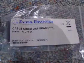 70-271-01 Extron Cable Cubby Aap Brackets