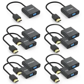 8541680274 Femoro Hdmi To Vga Adapter 10 Pack Cable Converter Adapters Male