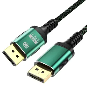 Fe095-09 Femoro Displayport 2.0 Cable 3ft Display Port Cables 16k 30hz 8k 60hz 4k 240hz