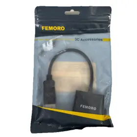 Lysb01gorjxk0-cmptraccs Femoro Displayport To Vga Adapter 1080p Converter Display Port Dp Adapt
