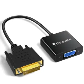 D-va-0.15m Foinnex Dvi To Vga Adatper Male Female Converter 24 1 Dual Link Adap