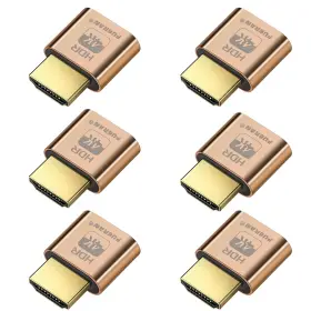 Hdr-6p Fueran 4k Hdr Hdmi Dummy Plug Virtual Monitor Edid Emulator Headless Display Adapt