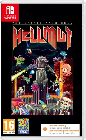 Helsw99 Funbox Media Hellmut The Badass From Hell Code In Box Nintendo Switch