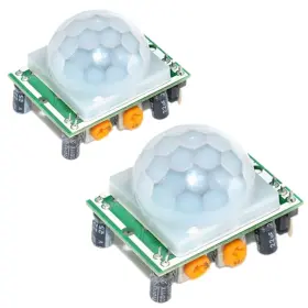Hc-sr501 Ganasome 791294687977 2pcs Human Body Infrared Pir Motion Detector Sensor Module