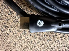E513035 Ge 030878386944 High Speed Hdmi Cable With Ethernet Awm 20276 Cl3 26awg 30v 25ft #2