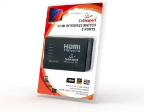 Dsw-hdmi-53 Gembird Hdmi Switch 5 Inputs - 1 Output 4k Remote Control #2