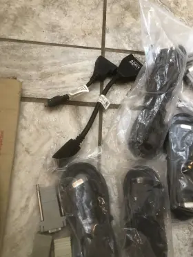 Usa110-0 Getwiredusa One Lot Of Hdmi To Vga Monitor Cable Computer Tv And Adapers Power Cords #2
