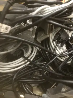Usa110-0 Getwiredusa One Lot Of Hdmi To Vga Monitor Cable Computer Tv And Adapers Power Cords #3