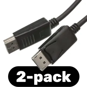 2dspt4k Gibson It Black Displayport Cable 4k 75hz V1.2 17.28gb - Qty 2
