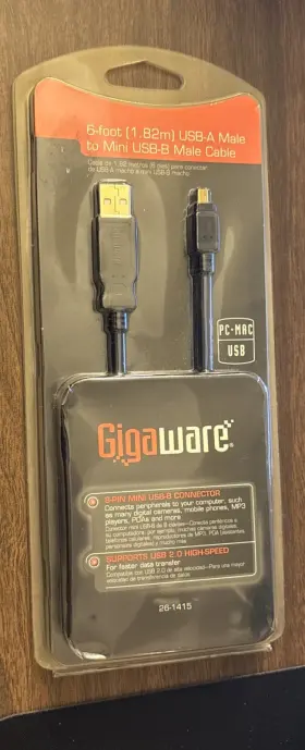 Gigaware 040293024123 Gigware Cable Usb To Vga
