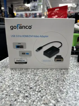 Usb3hdmi Gofanco Usb 3 To Hdmi/dvi External Graphics Video Adapter Mac/windows