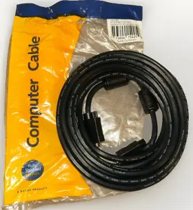 132cx-25f Goldx Fully Shielded 25 Hd15 Male - Vga Monitor Rohs Computer Cable