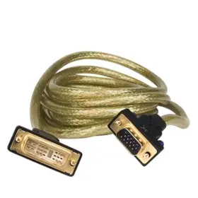 Gxdv-av-10 Goldx New - Vga Male To Dvi 10 Foot Monitor Cable