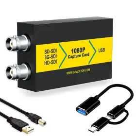 Gt-sdi2usb Gracetop Sdi Capture Card 1080p To Usb 3.0 Video