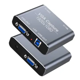 Gt-v2ulp Gracetop Vga Capture Card To Usb Device With Loopout Mic Input Suppo