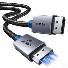 Dp131 Group Limited 16k 60hz 80gbps Displayport Cable 2.1 8k 240hz 4k 480hz Display Port 6.6ft