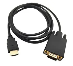 8541673812 Haokiang Hdmi To Vga Adapter Cable 6ft/1.8m Gold-plated 1080p Male