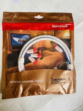 7612ns01 Honeywell Genesis Crystal Series 2 Meter Rca Male To Audio/video Cable 1-pk