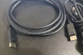 E239426-cs Honglin Lot Of 5 6ft Display Port Dp Certified Male To M-m Cable With Latches #3