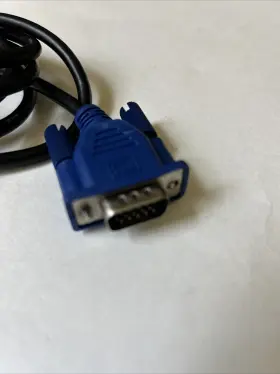 E101344 Hotron Vga Cable 6ft Awm Style 20276 Vw-1 80c 30v Male Male-space Shuttl #3