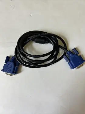 E101344 Hotron Vga Cable 6ft Awm Style 20276 Vw-1 80c 30v Male Male-space Shuttl