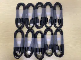 E525041 Hotron 20276 New Lot Of 10 6ft High Speed Displayport Cable Awm Vw-1 Ft1
