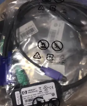 396632-001 Hp 286597-001 Kvm Cat5 1-pack Ps/2 Interface Adapter