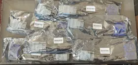 338285-006 Hp Lot Of 7- Lfh / Dms-59 To Dual Vga Y-splitter Cable