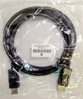 487342-001 Hp Lot Of 20 Genuine 6ft Display Port Monitor Cable Displayport - New