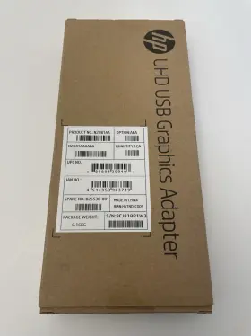N2u81aa Hp Uhd Usb Display Port Graphics Adapter New