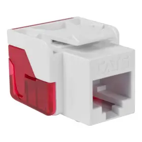 Icc-cat6jack-wh Icc Cat6 Keystone Jack With Inline Idc No Pair Split Wiring Easier Terminati