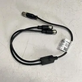 Ifm Ey5053 Electronics Y Splitter Cable High Range Wide Operate Temp 24dc