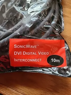 Impact Acoustics 757120403005 New Sonicwave Dvi Cable 10m Fast Ship #3