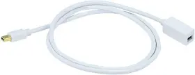 105501 Inc. 3ft 32awg Mini Displayport Male To Female Extension Cable - White