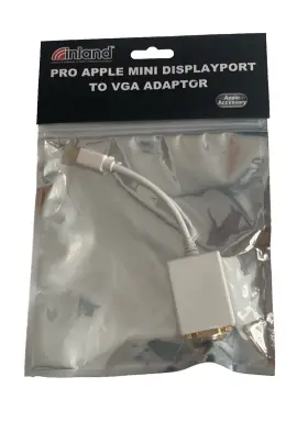 08600 Inland Pro Apple Mini Displayport To Vga Adapter Nip