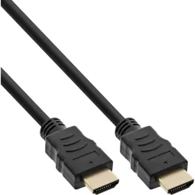 17002p Inline High Speed Hdmi Cable With Ethernet M/m Black Golden Contacts 2m