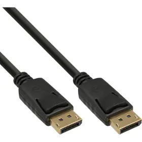 17101p Inline Displayport Cable Black Gold Plated 1m