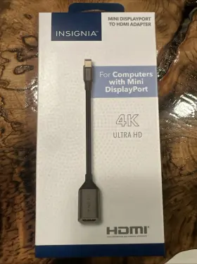 Insignia 600603277269 Insignia- Mini Displayport To Hdmi Adapter - Black