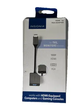 Insignia 600603277306 - Hdmi To Vga Converter Adapter Ns-pahdvg