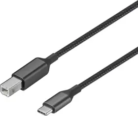 Ns-dcc2b26 Insignia Insignia- 6-foot Usb-c To Usb-b Printer Cable - Black