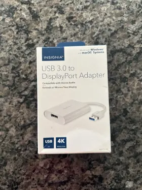Ns-pca3v Insignia Usb 3.0 To Vga Adapter
