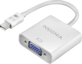 Ns-pd94593-c Insignia Mini Displayport-to-vga Adapter - White Model