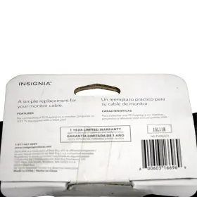 Ns-pv06509-c Insignia Vga Monitor Replacement Cable 6ft Computer Ns-pv06501 #3